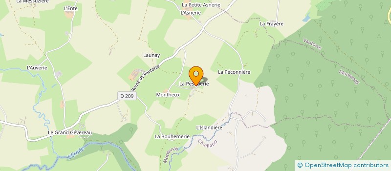 localisation de l'entreprise MONSIEUR ROGER BUFFET à SAINT-PIERRE-DES-LANDES