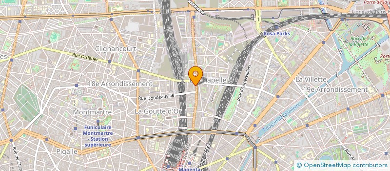 localisation de l'entreprise MONSIEUR ROGER BUISSON  PARIS