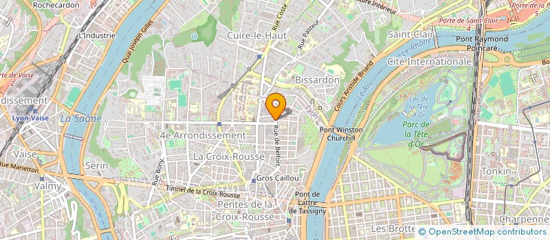 localisation de l'entreprise MONSIEUR ROGER CAGNOL  LYON