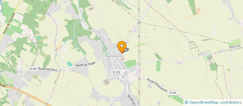 localisation de l'entreprise MONSIEUR ROGER CALCAGNO  DAUX