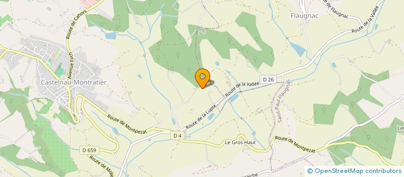 localisation de l'entreprise MONSIEUR ROGER CAMBE  CASTELNAU-MONTRATIER