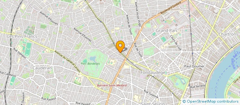 localisation de l'entreprise MONSIEUR ROGER CAPALDI à LE BOUSCAT