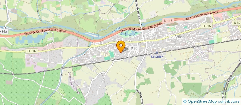 localisation de l'entreprise MONSIEUR ROGER CAPSIE  LE SOLER