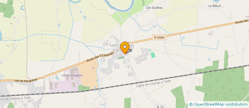 localisation de l'entreprise MONSIEUR ROGER CARLU  MONTPON-MENESTEROL