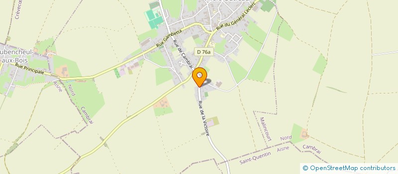 localisation de l'entreprise MONSIEUR ROGER CARON  VILLERS-OUTREAUX