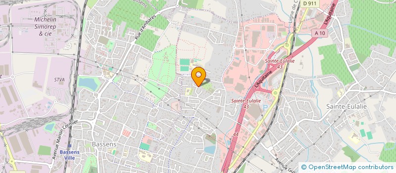 localisation de l'entreprise MONSIEUR ROGER CASTILHO  CARBON-BLANC