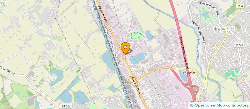 localisation de l'entreprise MONSIEUR ROGER CAUMES  SAINT-JORY