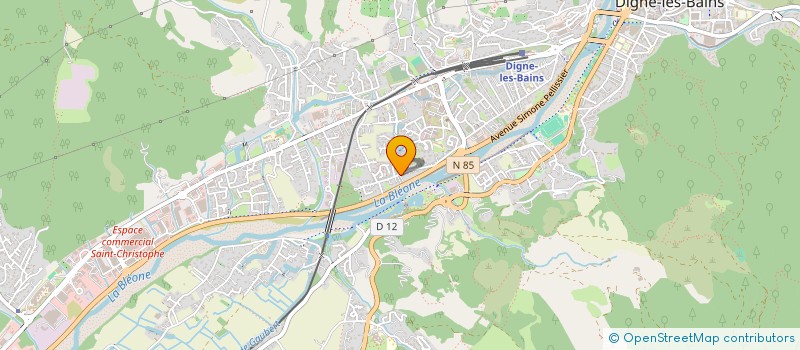 localisation de l'entreprise MONSIEUR ROGER CAVENE à DIGNE-LES-BAINS
