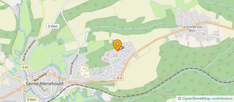 localisation de l'entreprise MONSIEUR ROGER CHAPPAT  SAINTE-MENEHOULD