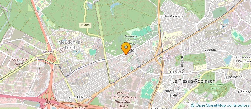 localisation de l'entreprise MONSIEUR ROGER CHARDON à CLAMART
