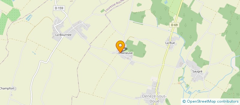 localisation de l'entreprise MONSIEUR ROGER CHARGE à LOURESSE-ROCHEMENIER