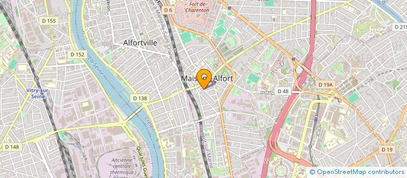 localisation de l'entreprise MONSIEUR ROGER CHAVEROCHE à MAISONS-ALFORT