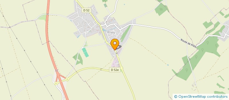 localisation de l'entreprise MONSIEUR ROGER CHERON  PREY