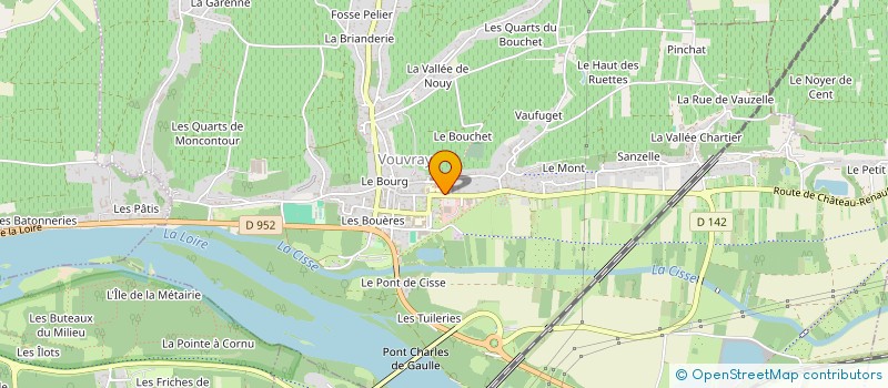 localisation de l'entreprise MONSIEUR ROGER CHIQUET à VOUVRAY