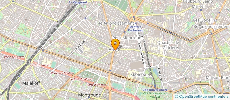 localisation de l'entreprise MONSIEUR ROGER CHOKRON à PANTIN