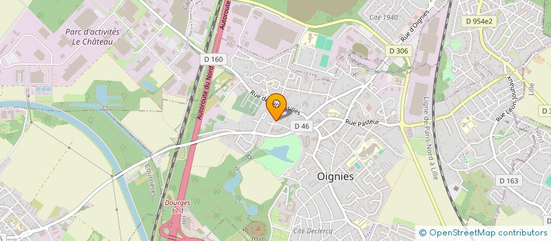 localisation de l'entreprise MONSIEUR ROGER CICHOCKI à OIGNIES