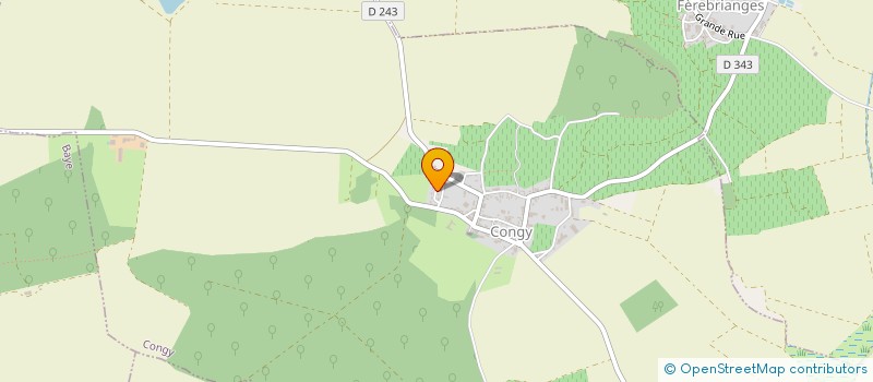 localisation de l'entreprise MONSIEUR ROGER CIKKEL  CONGY