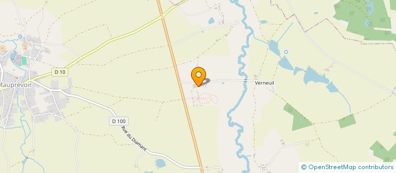 localisation de l'entreprise MONSIEUR ROGER CLEMENT  MAUPREVOIR