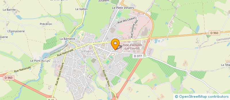 localisation de l'entreprise MONSIEUR ROGER CLEMOT à LYS-HAUT-LAYON