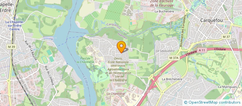 localisation de l'entreprise MONSIEUR ROGER CLOUET à NANTES
