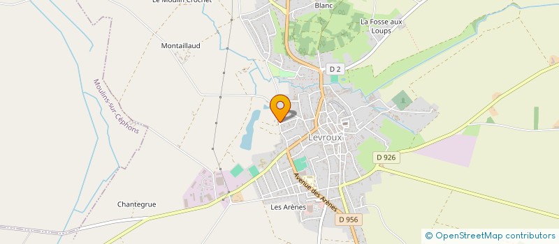 localisation de l'entreprise MONSIEUR ROGER COGNARD à LEVROUX