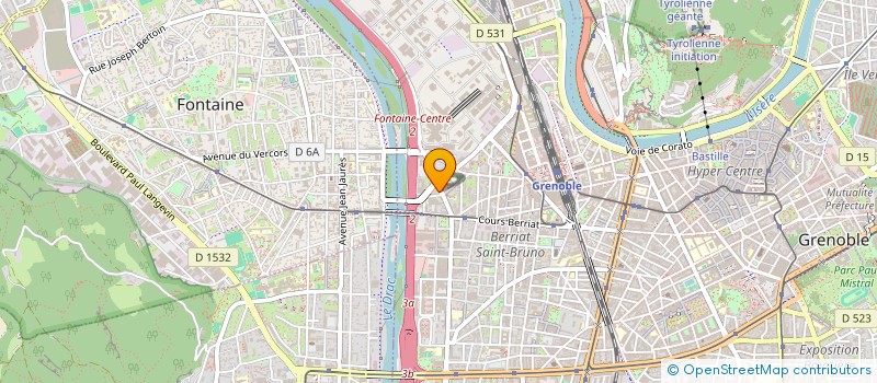 localisation de l'entreprise MONSIEUR ROGER COGNE  GRENOBLE