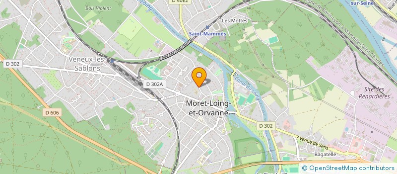 localisation de l'entreprise MONSIEUR ROGER CONSTANTIN à MORET-LOING-ET-ORVANNE