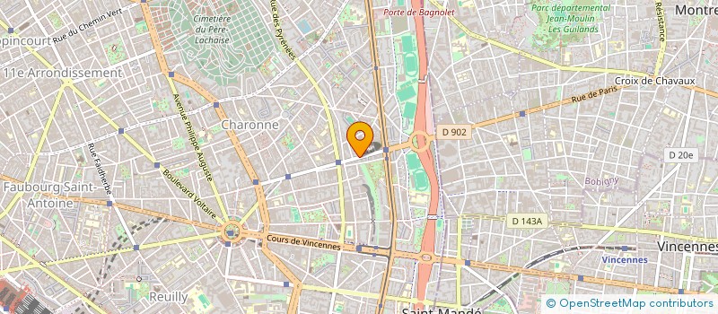 localisation de l'entreprise MONSIEUR ROGER COULE  PARIS