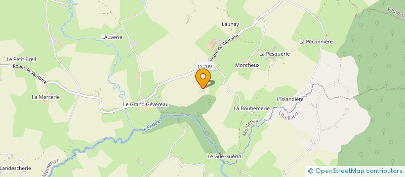localisation de l'entreprise MONSIEUR ROGER COUPE à MONTENAY