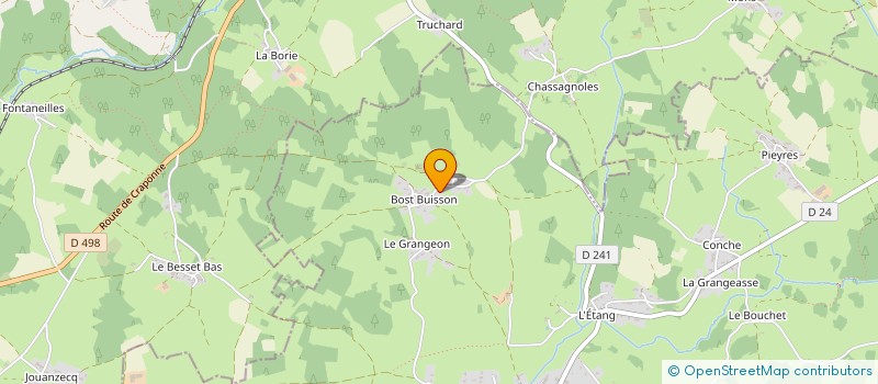 localisation de l'entreprise MONSIEUR ROGER COURT  SAINT-JEAN-D AUBRIGOUX