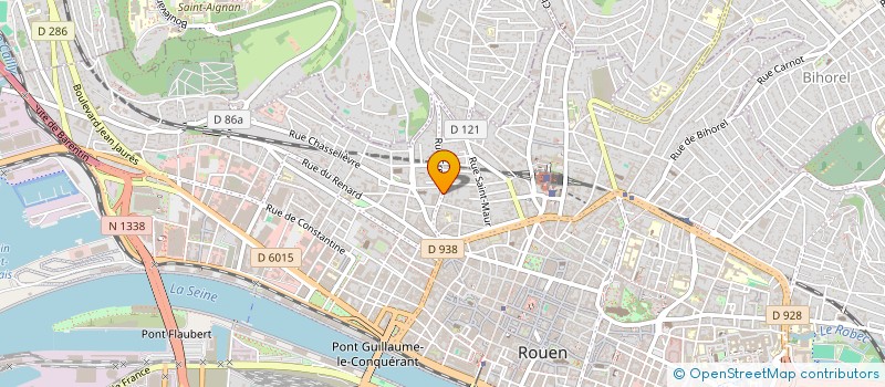 localisation de l'entreprise MONSIEUR ROGER COURTOIS  ROUEN