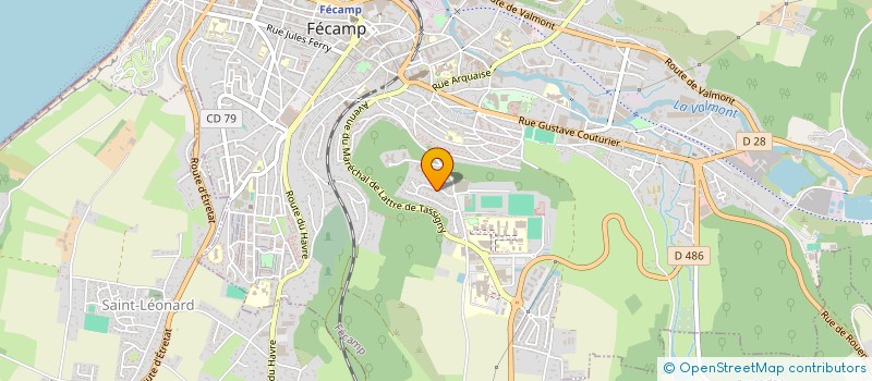 localisation de l'entreprise MONSIEUR ROGER COUSIN à FECAMP