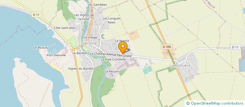 localisation de l'entreprise MONSIEUR ROGER CRETOLLE à DIENVILLE
