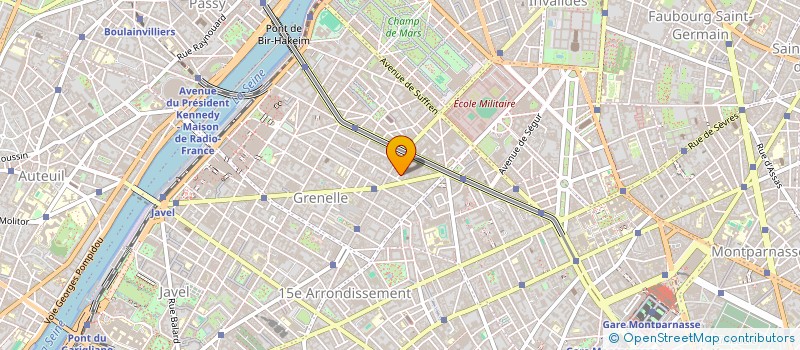 localisation de l'entreprise MONSIEUR ROGER CRUEYZE  PARIS