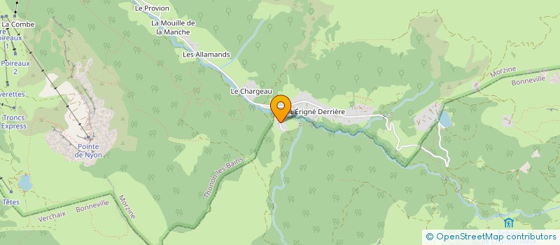 localisation de l'entreprise MONSIEUR ROGER CURNIER à SAMOENS