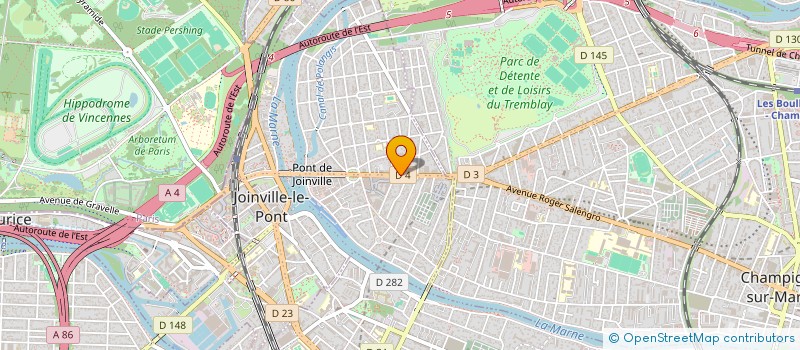 localisation de l'entreprise MONSIEUR ROGER CUVILO à JOINVILLE-LE-PONT
