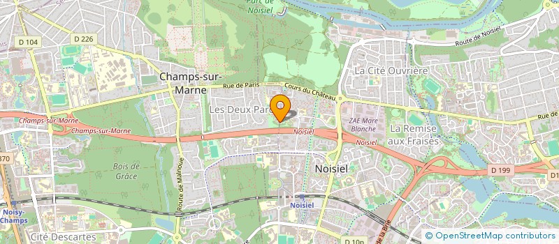 localisation de l'entreprise MONSIEUR ROGER-CYR APLOGAN à CHAMPS-SUR-MARNE