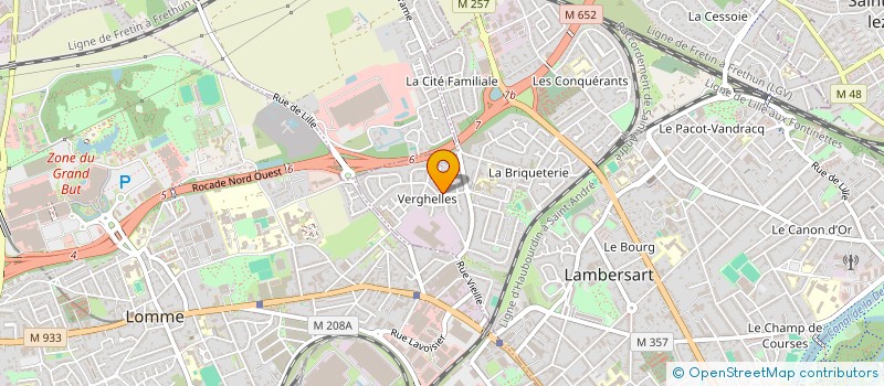 localisation de l'entreprise MONSIEUR ROGER DACHEZ à LAMBERSART