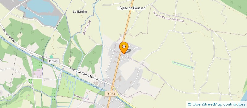 localisation de l'entreprise MONSIEUR ROGER DAL SANTO  FOURQUES-SUR-GARONNE