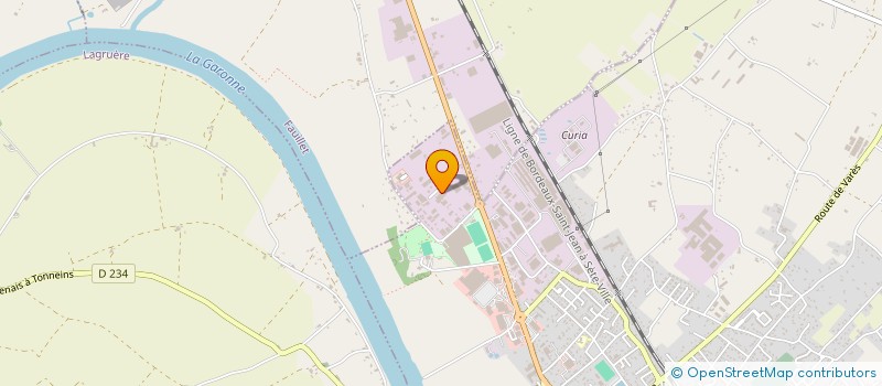 localisation de l'entreprise MONSIEUR ROGER DARME  TONNEINS