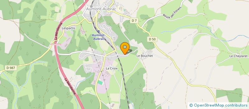 localisation de l'entreprise MONSIEUR ROGER DARSES à PEYRE EN AUBRAC