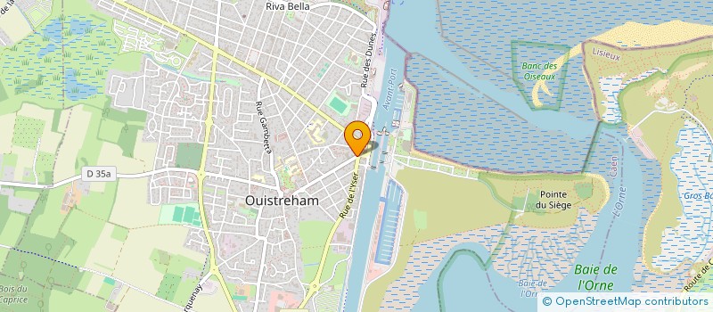 localisation de l'entreprise MONSIEUR ROGER DAUCHY  OUISTREHAM