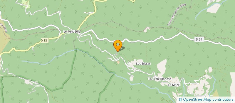 localisation de l'entreprise MONSIEUR ROGER DAUDE  SAINT-MARTIN-DE-BOUBAUX