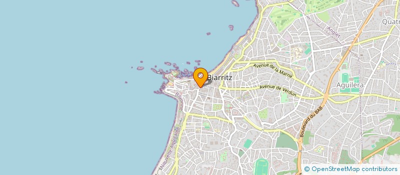 localisation de l'entreprise MONSIEUR ROGER DAUGA  BIARRITZ