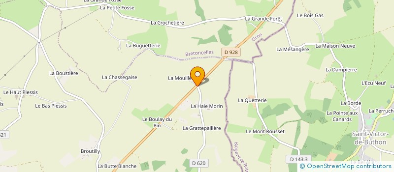 localisation de l'entreprise MONSIEUR ROGER DAVID à SABLONS-SUR-HUISNE