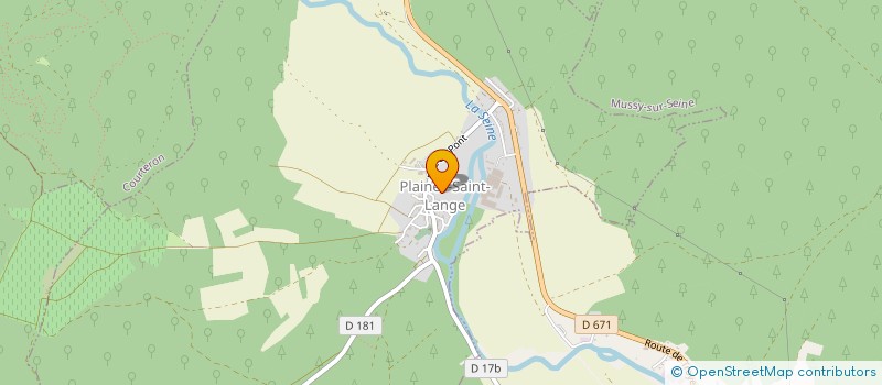 localisation de l'entreprise MONSIEUR ROGER-DAVID PLACET  PLAINES-SAINT-LANGE