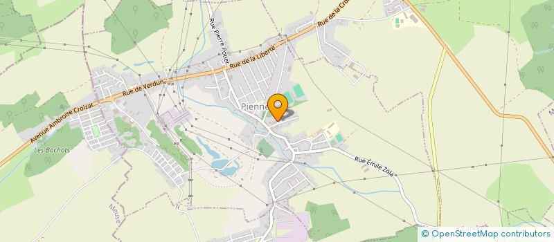 localisation de l'entreprise MONSIEUR ROGER DEGRELLE  PIENNES