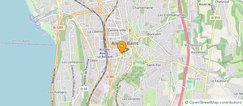 localisation de l'entreprise MONSIEUR ROGER DELHAYE à AIX-LES-BAINS