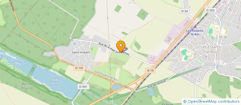 localisation de l'entreprise MONSIEUR ROGER DEMAREZ à LES ESSARTS-LE-ROI