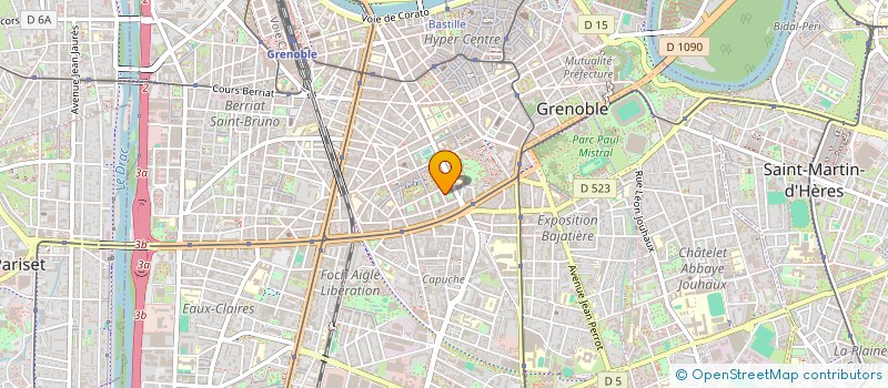 localisation de l'entreprise MONSIEUR ROGER DEMARRE à GRENOBLE